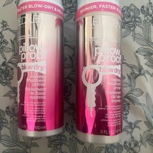 Redken Heat Protection Spray in Pink